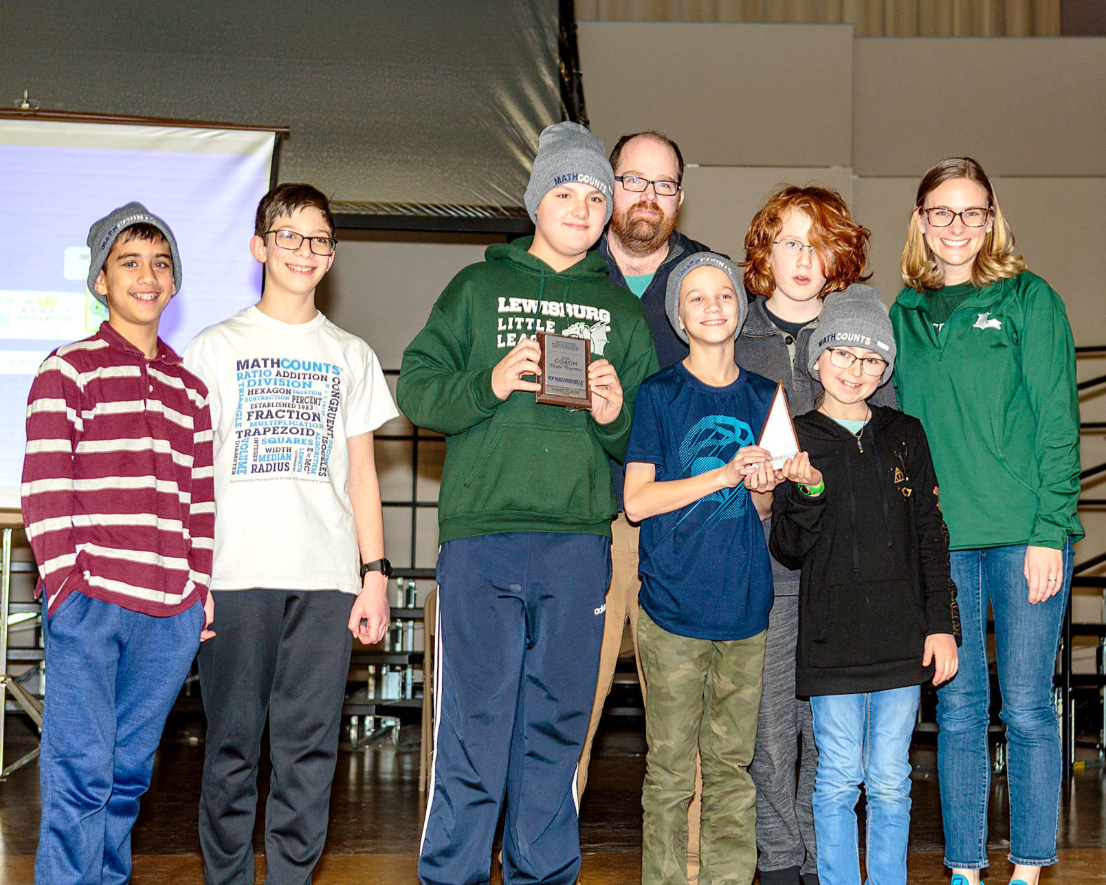 Middle school MATHCOUNTS students qualify for sate competition